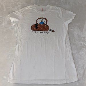 - Momma's Boy dog tshirt M/L NWOT